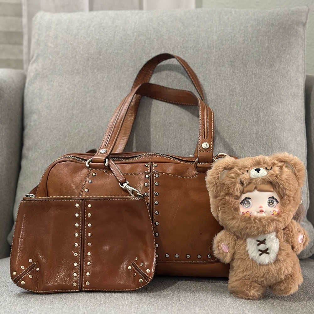 MICHAEL MICHAEL KORS Studded Leather Bag